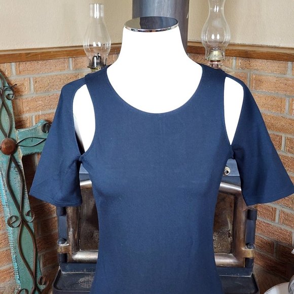 Fabletics Eva Midi Dress Black Size S - Picture 4 of 6